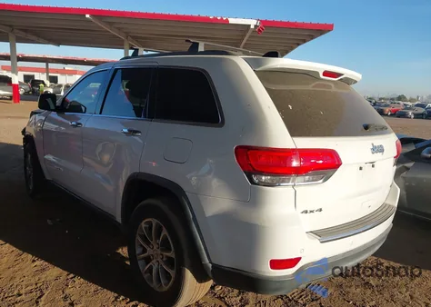 2015 Jeep Grand Cherokee Limited z USA, uszkodzony, nr VIN 1C4RJFBG1FC698756